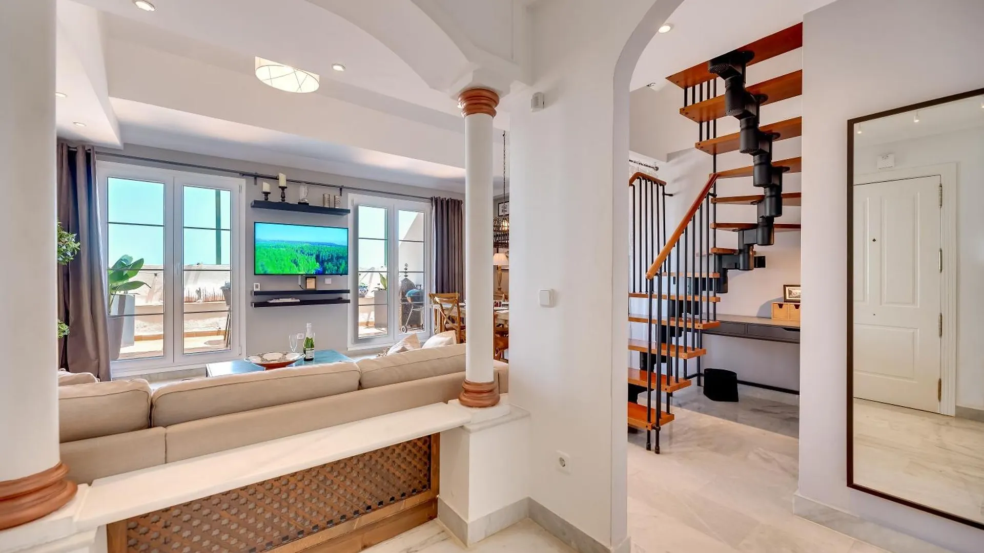 Elegant 2 Bdrm Penthouse With Bbq And Pools Apartment Marbella Spain