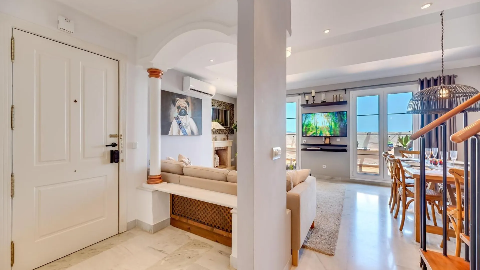 Elegant 2 Bdrm Penthouse With Bbq And Pools Apartment Marbella