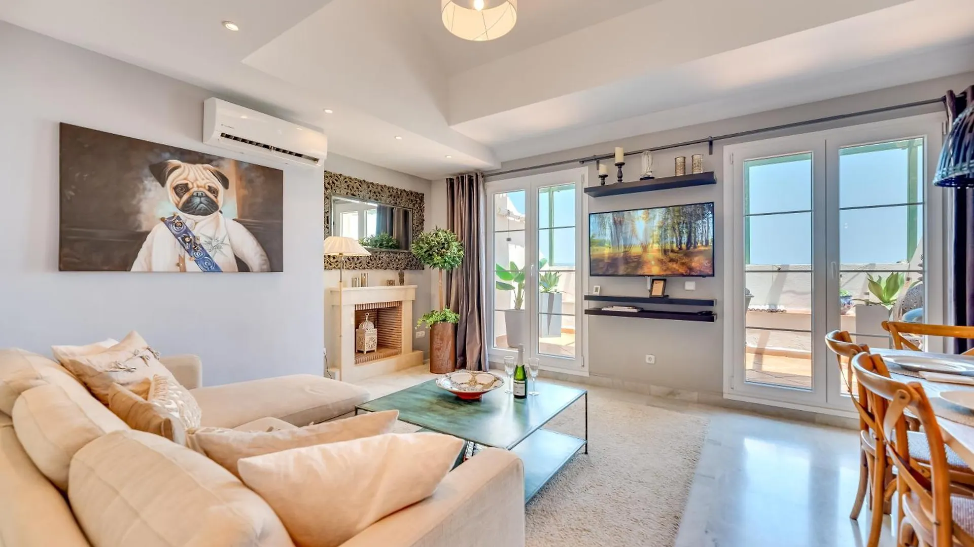 Elegant 2 Bdrm Penthouse With Bbq And Pools Apartment Marbella